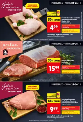 Biedronka - gazetka promocyjna Biedronkowe oszczędności od poniedziałku 24.11 do środy 26.11 - strona 5