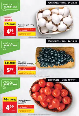 Biedronka - gazetka promocyjna Biedronkowe oszczędności od poniedziałku 24.11 do środy 26.11 - strona 4