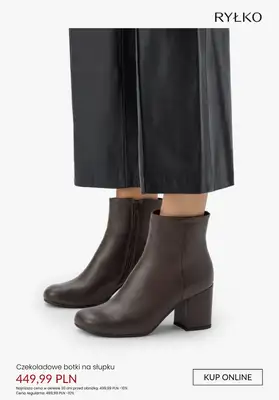 Ryłko - gazetka promocyjna PROMOCJE - damskie obuwie zimowe od poniedziałku 24.11  - strona 10