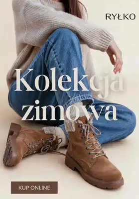 Ryłko - gazetka promocyjna PROMOCJE - damskie obuwie zimowe od poniedziałku 24.11 