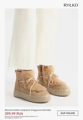 Ryłko - gazetka promocyjna PROMOCJE - damskie obuwie zimowe od poniedziałku 24.11  - strona 4