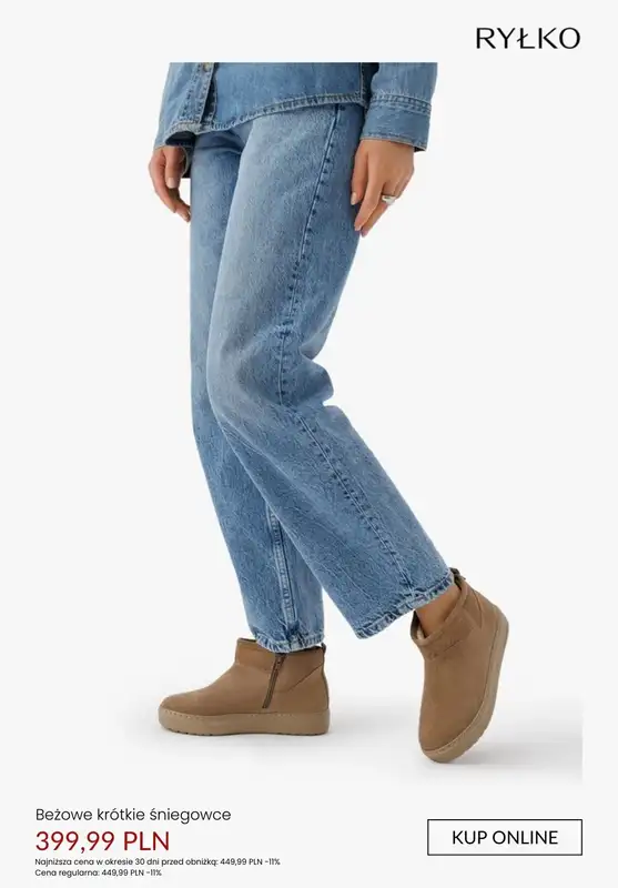 Ryłko - gazetka promocyjna PROMOCJE - damskie obuwie zimowe od poniedziałku 24.11  - strona 8