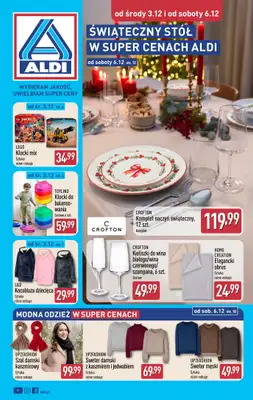 Aldi - gazetka promocyjna Aldi ma to coś! od środy 03.12 do niedzieli 07.12