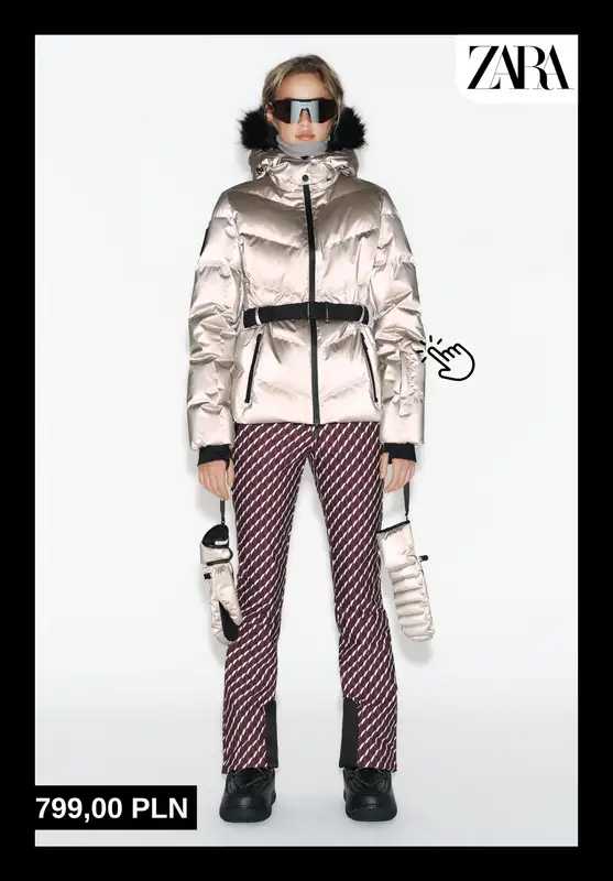 Zara - gazetka promocyjna Kolekcja narciarska dla niej od poniedziałku 24.11  - strona 8