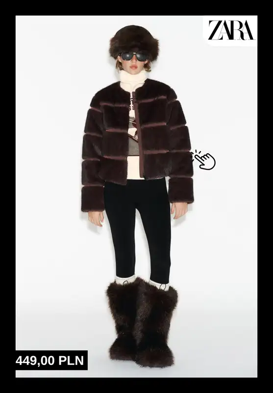 Zara - gazetka promocyjna Kolekcja narciarska dla niej od poniedziałku 24.11  - strona 5