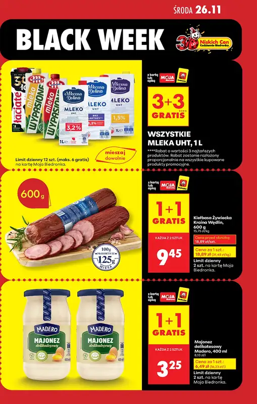 Biedronka - gazetka promocyjna Od poniedziałku od poniedziałku 24.11 do soboty 29.11 - strona 11