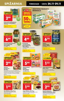 Biedronka - gazetka promocyjna Od poniedziałku od poniedziałku 24.11 do soboty 29.11 - strona 59