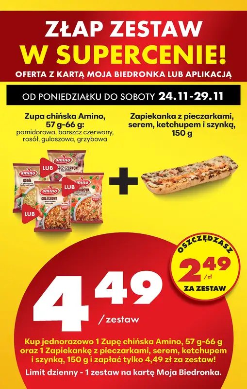 Biedronka - gazetka promocyjna Od poniedziałku od poniedziałku 24.11 do soboty 29.11 - strona 26