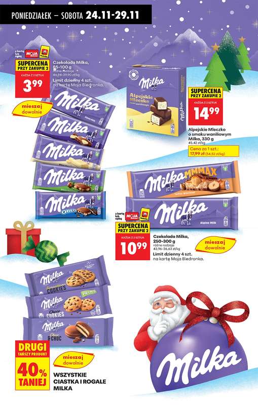 Biedronka - gazetka promocyjna Od poniedziałku, Z ladą tradycyjną od poniedziałku 24.11 do soboty 29.11 - strona 68