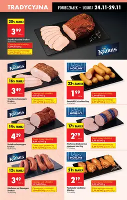 Biedronka - gazetka promocyjna Od poniedziałku, Z ladą tradycyjną od poniedziałku 24.11 do soboty 29.11 - strona 37