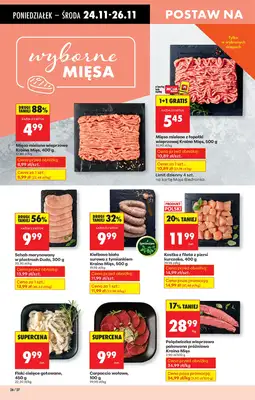 Biedronka - gazetka promocyjna Od poniedziałku, Z ladą tradycyjną od poniedziałku 24.11 do soboty 29.11 - strona 39