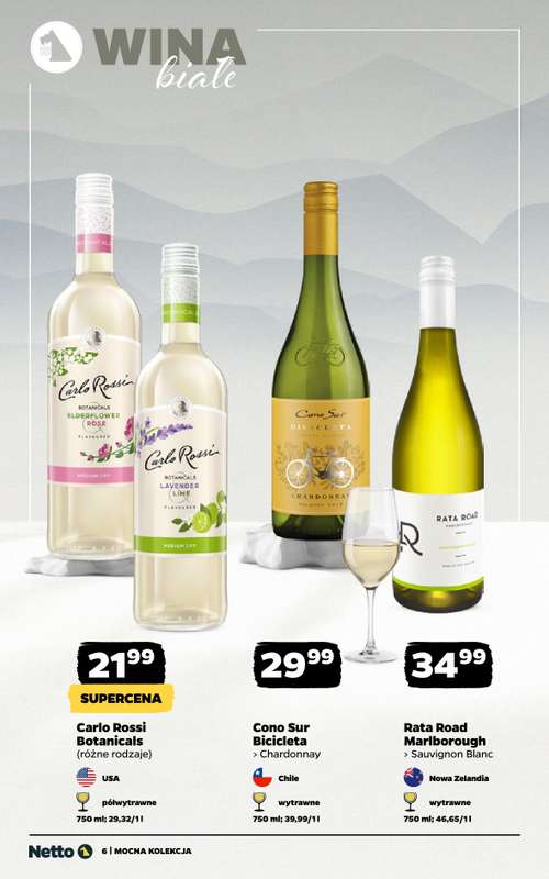 Netto - gazetka promocyjna Mocna Kolekcja - Wina  do niedzieli 07.12 - strona 6