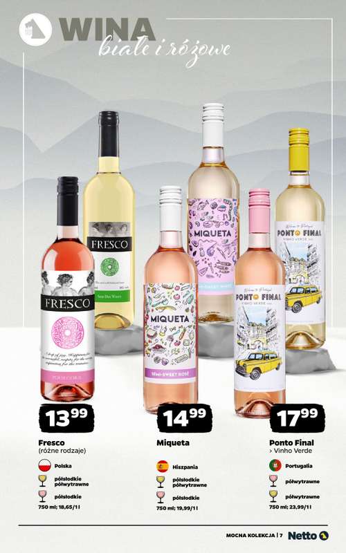 Netto - gazetka promocyjna Mocna Kolekcja - Wina  do niedzieli 07.12 - strona 7