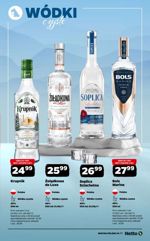 Netto - gazetka promocyjna Mocna Kolekcja - Alkohole Mocne od poniedziałku 24.11 do niedzieli 07.12 - strona 7
