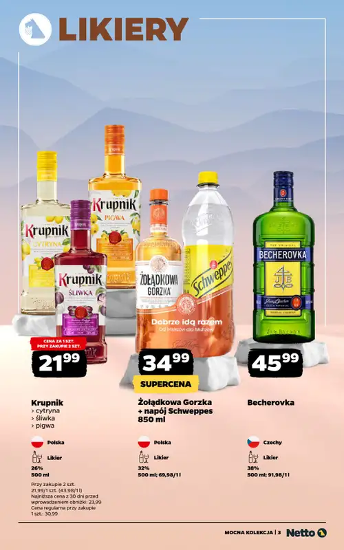 Netto - gazetka promocyjna Mocna Kolekcja - Alkohole Mocne od poniedziałku 24.11 do niedzieli 07.12 - strona 3