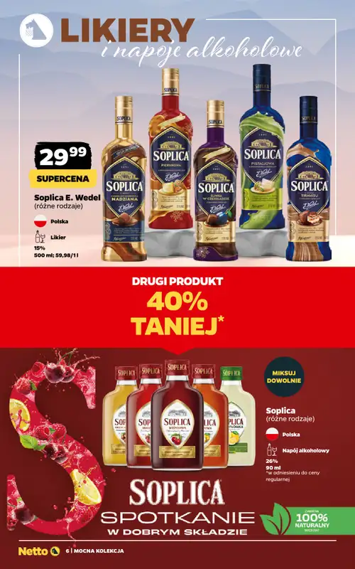 Netto - gazetka promocyjna Mocna Kolekcja - Alkohole Mocne od poniedziałku 24.11 do niedzieli 07.12 - strona 6