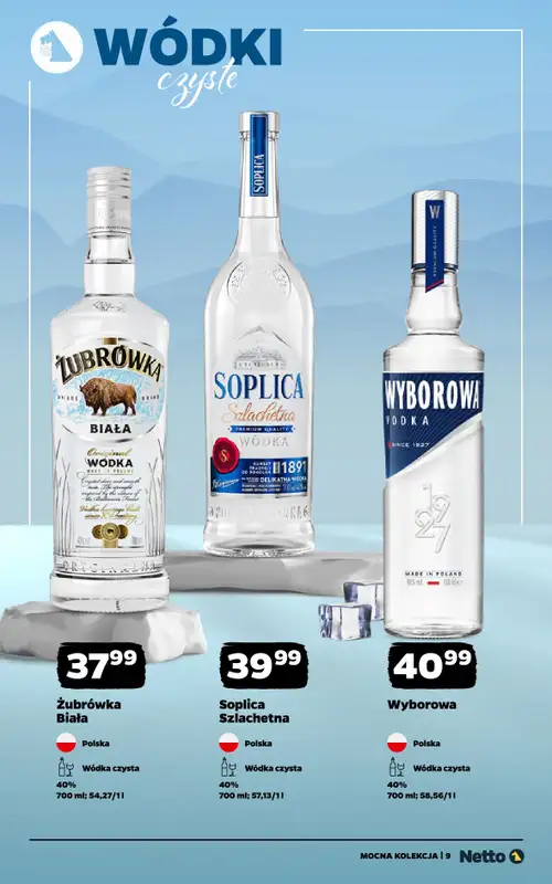Netto - gazetka promocyjna Mocna Kolekcja - Alkohole Mocne od poniedziałku 24.11 do niedzieli 07.12 - strona 9