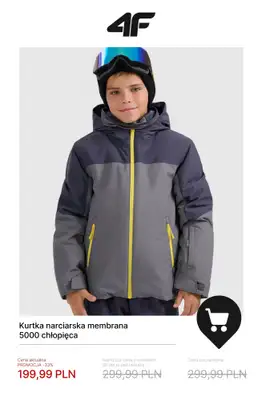 4F - gazetka promocyjna Kolekcja narciarska — przygotuj się na stok! od poniedziałku 24.11  - strona 8