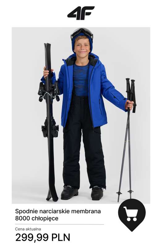 4F - gazetka promocyjna Kolekcja narciarska — przygotuj się na stok! od poniedziałku 24.11  - strona 11
