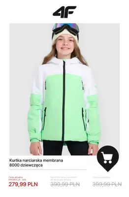 4F - gazetka promocyjna Kolekcja narciarska — przygotuj się na stok! od poniedziałku 24.11  - strona 9