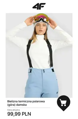 4F - gazetka promocyjna Kolekcja narciarska — przygotuj się na stok! od poniedziałku 24.11  - strona 3