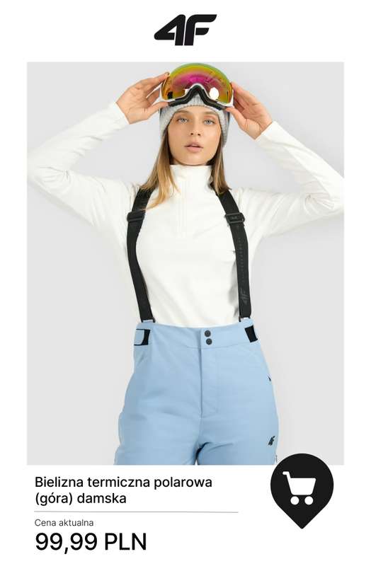 4F - gazetka promocyjna Kolekcja narciarska — przygotuj się na stok! od poniedziałku 24.11  - strona 3