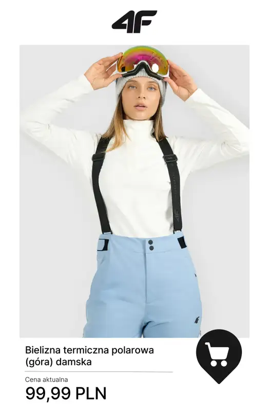 4F - gazetka promocyjna Kolekcja narciarska — przygotuj się na stok! od poniedziałku 24.11  - strona 3