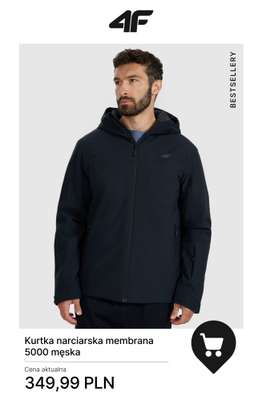 Kurtka narciarska membrana 5000 męska
