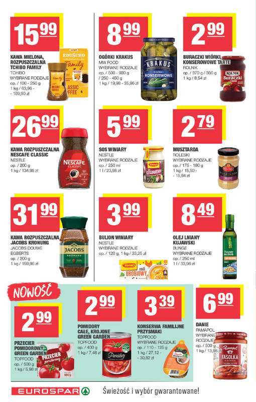 SPAR - gazetka promocyjna Gazetka Eurospar od poniedziałku 01.12 do niedzieli 07.12 - strona 10