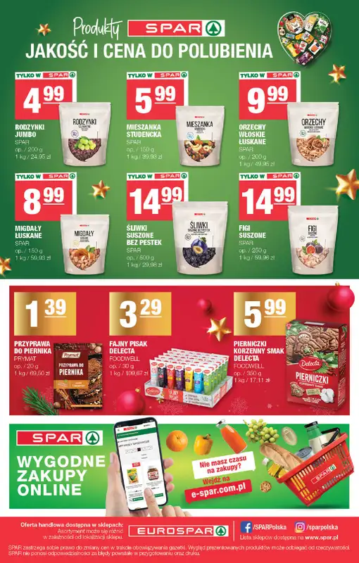 SPAR - gazetka promocyjna Gazetka Eurospar od poniedziałku 01.12 do niedzieli 07.12 - strona 16