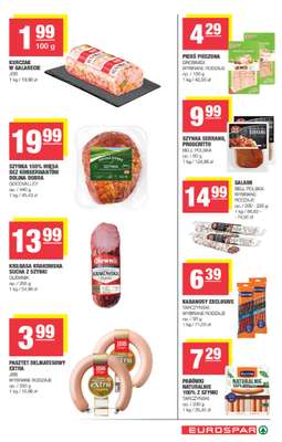 SPAR - gazetka promocyjna Gazetka Eurospar od poniedziałku 01.12 do niedzieli 07.12 - strona 7