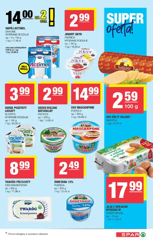 SPAR - gazetka promocyjna Gazetka Spar od poniedziałku 01.12 do niedzieli 07.12 - strona 3