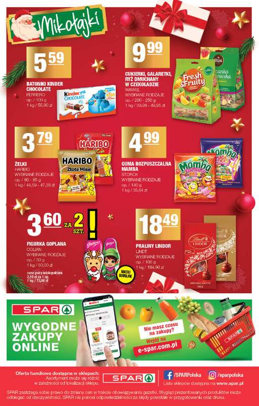 SPAR - gazetka promocyjna Gazetka Spar od poniedziałku 01.12 do niedzieli 07.12 - strona 8