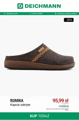 Deichmann - gazetka promocyjna Do -50% na kapcie od poniedziałku 24.11 do poniedziałku 01.12 - strona 8