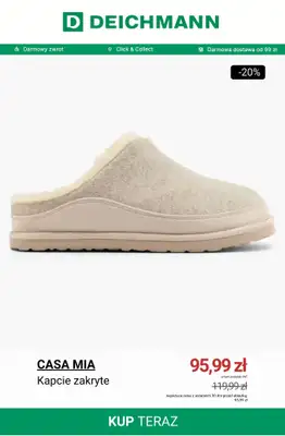 Deichmann - gazetka promocyjna Do -50% na kapcie od poniedziałku 24.11 do poniedziałku 01.12 - strona 9
