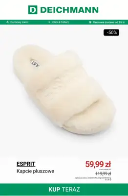 Deichmann - gazetka promocyjna Do -50% na kapcie od poniedziałku 24.11 do poniedziałku 01.12 - strona 6