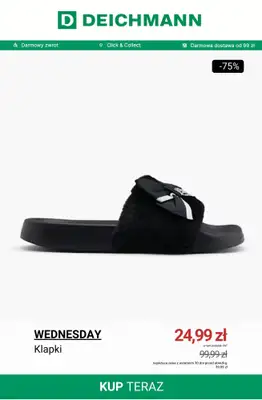 Deichmann - gazetka promocyjna Do -50% na kapcie od poniedziałku 24.11 do poniedziałku 01.12 - strona 4