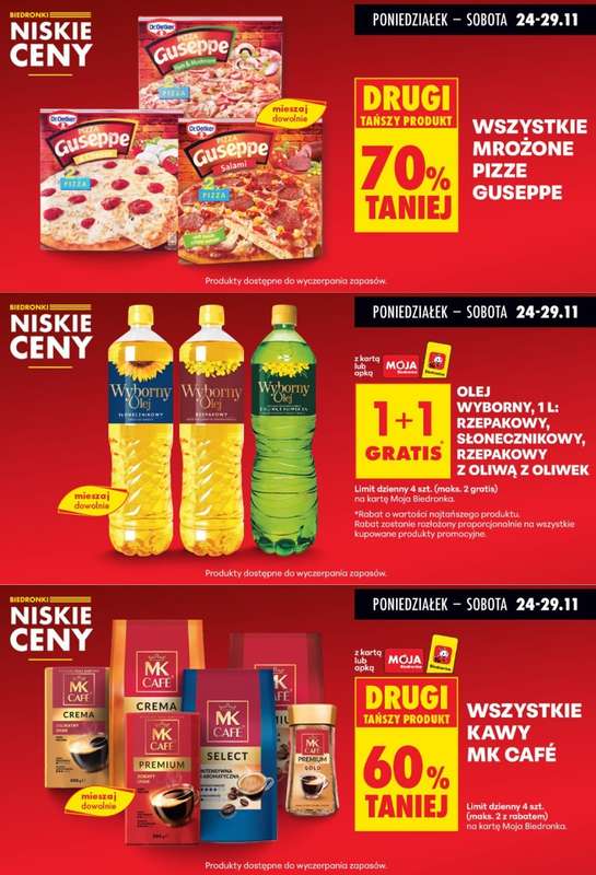 Biedronka - gazetka promocyjna Biedronkowe oszczędności od poniedziałku 24.11 do środy 26.11 - strona 8