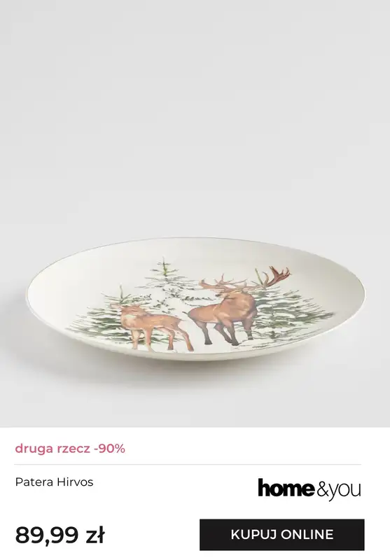 home&you - gazetka promocyjna Serwowanie: misy, patery i deski od poniedziałku 24.11 do środy 26.11 - strona 9