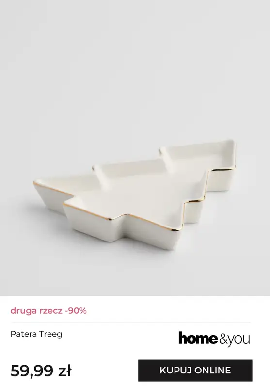 home&you - gazetka promocyjna Serwowanie: misy, patery i deski od poniedziałku 24.11 do środy 26.11 - strona 11