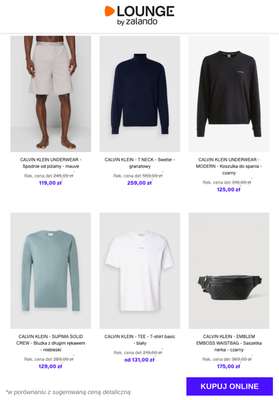 Lounge by Zalando - gazetka promocyjna Specjalne okazje: Calvin Klein od poniedziałku 24.11 do czwartku 27.11 - strona 5
