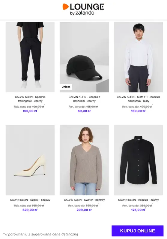 Lounge by Zalando - gazetka promocyjna Specjalne okazje: Calvin Klein od poniedziałku 24.11 do czwartku 27.11 - strona 10