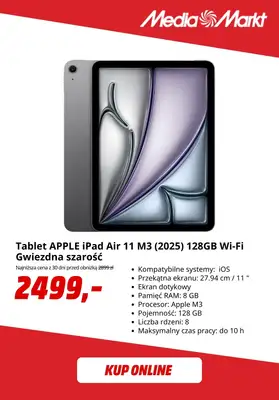 Media Markt - gazetka promocyjna Do -500 zł na wybrane produkty Apple od poniedziałku 24.11  - strona 3