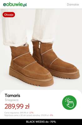 eobuwie.pl - gazetka promocyjna Śniegowce do -70% od poniedziałku 24.11 do czwartku 27.11 - strona 6