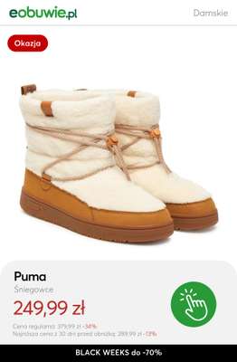 eobuwie.pl - gazetka promocyjna Śniegowce do -70% od poniedziałku 24.11 do czwartku 27.11 - strona 10