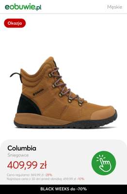 eobuwie.pl - gazetka promocyjna Śniegowce do -70% od poniedziałku 24.11 do czwartku 27.11 - strona 15
