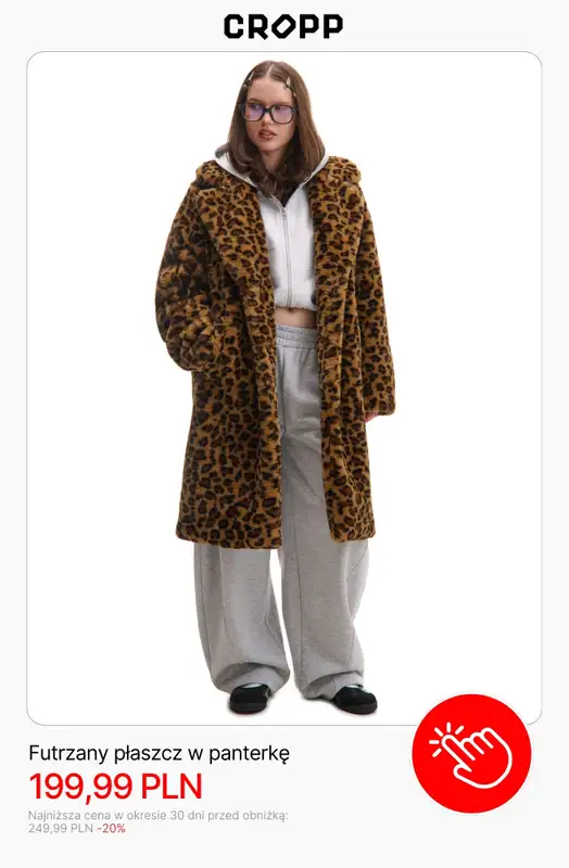 Cropp - gazetka promocyjna Wyprzedaż: kurtki i płaszcze damskie od poniedziałku 24.11 do poniedziałku 01.12 - strona 10
