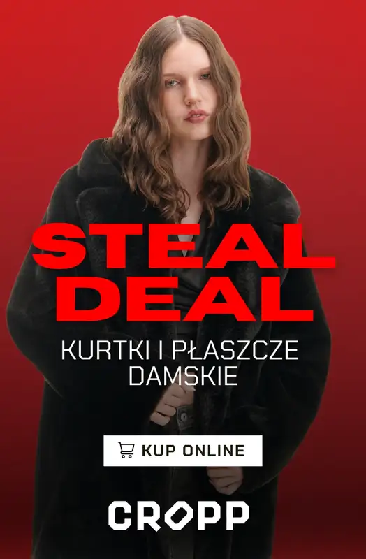 Cropp - gazetka promocyjna Wyprzedaż: kurtki i płaszcze damskie od poniedziałku 24.11 do poniedziałku 01.12