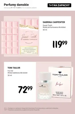 Rossmann - gazetka promocyjna 1+1 na zapachy! od poniedziałku 24.11 do poniedziałku 01.12 - strona 3