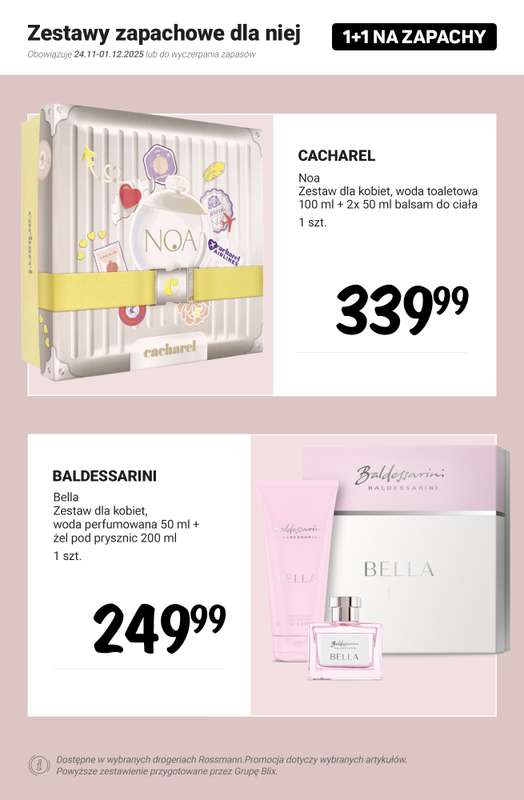 Rossmann - gazetka promocyjna 1+1 na zapachy! od poniedziałku 24.11 do poniedziałku 01.12 - strona 10